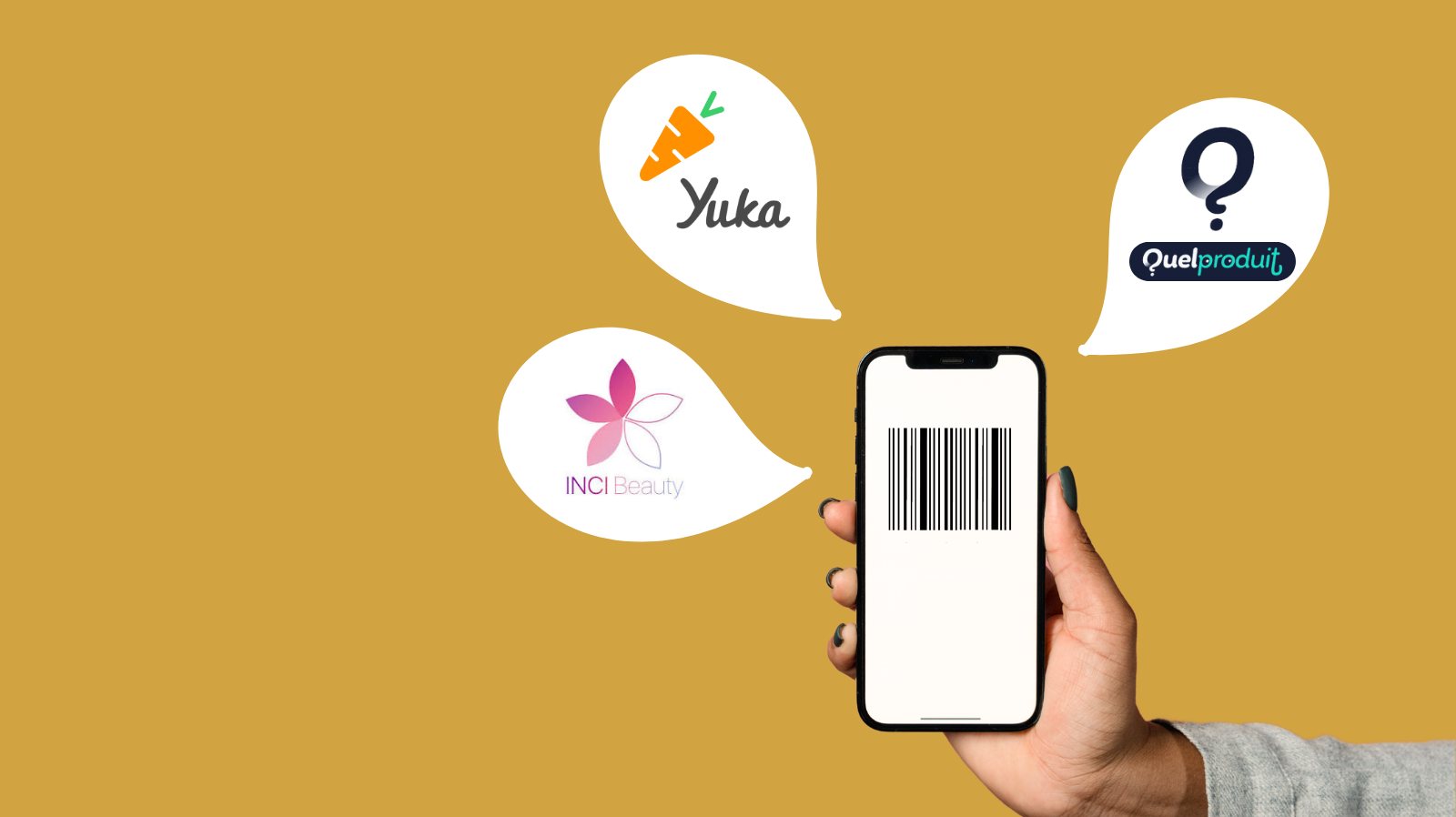 Yuka, Quel Produit, INCI Beauty... quelle appli pour decrypter vos compos ?