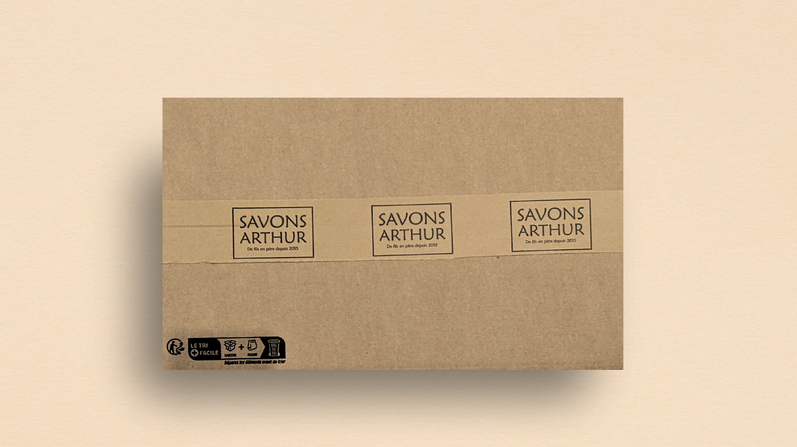 La livraison de vos savons