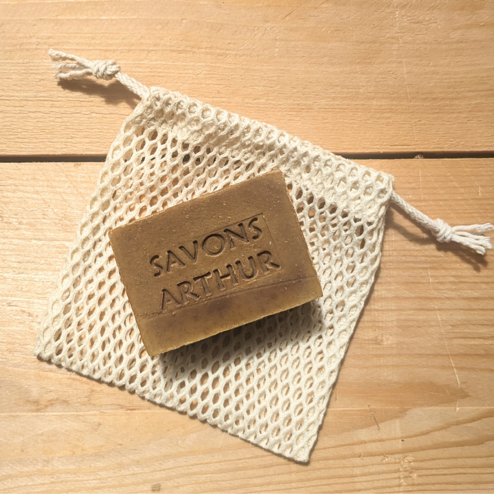 Filet sauve-savon en coton