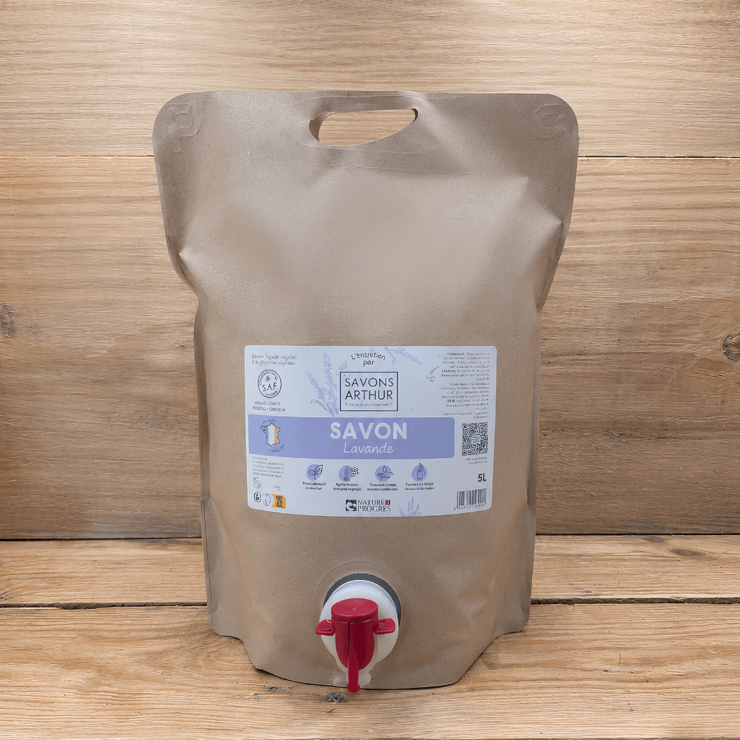 Savon liquide Lavande apaisant pack vrac