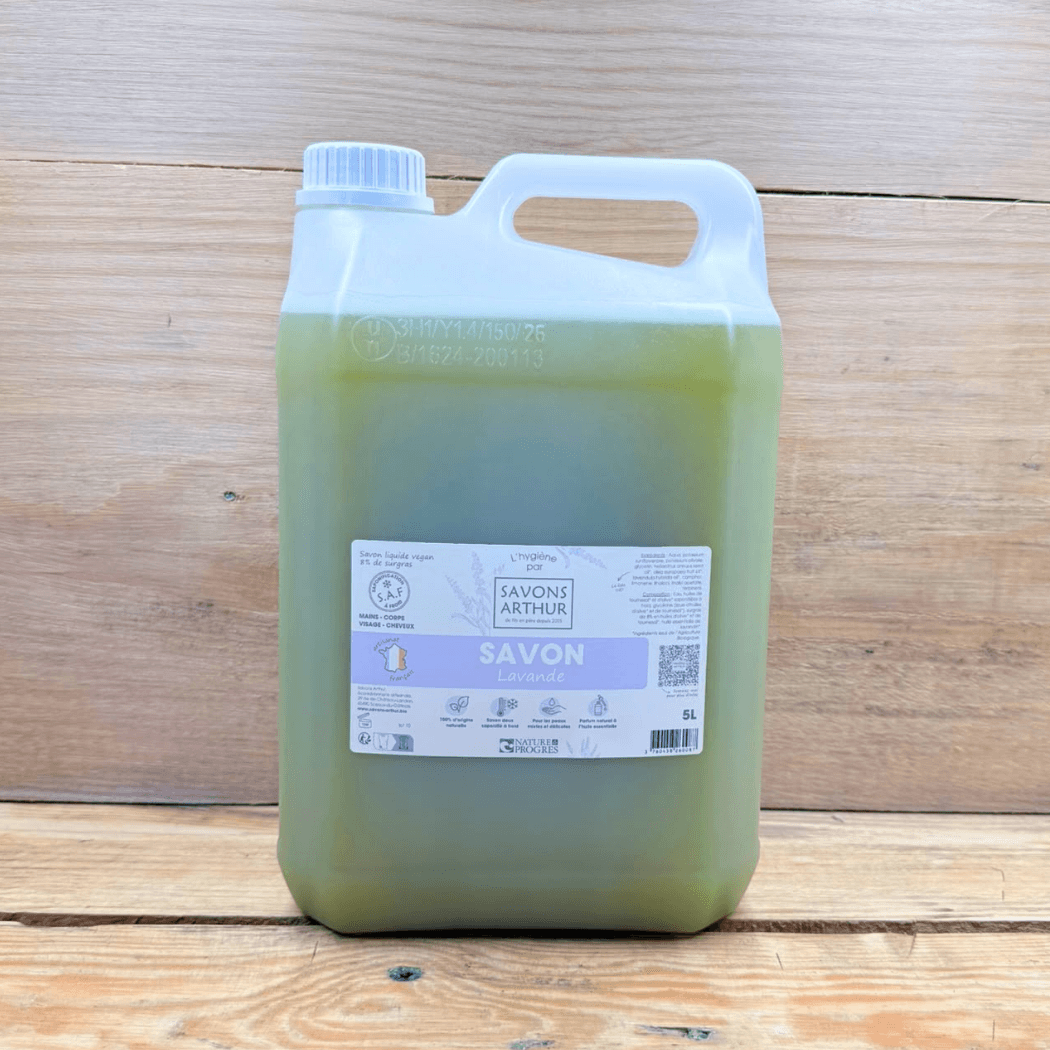 Savon liquide Lavande apaisant pack vrac