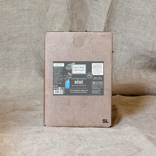 Savon liquide à froid bébé. Non parfumé. Vente en vrac