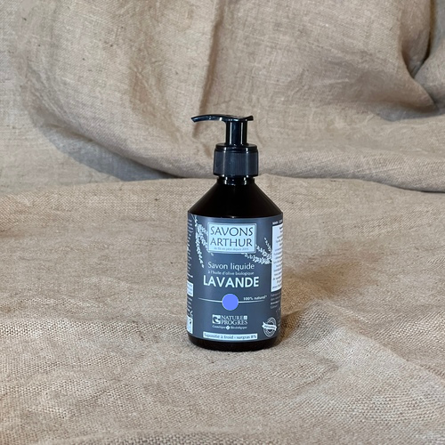 Savon liquide à froid. Peaux sensibles. Lavandin