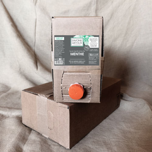 Savon liquide à la menthe, achat en gros, vrac