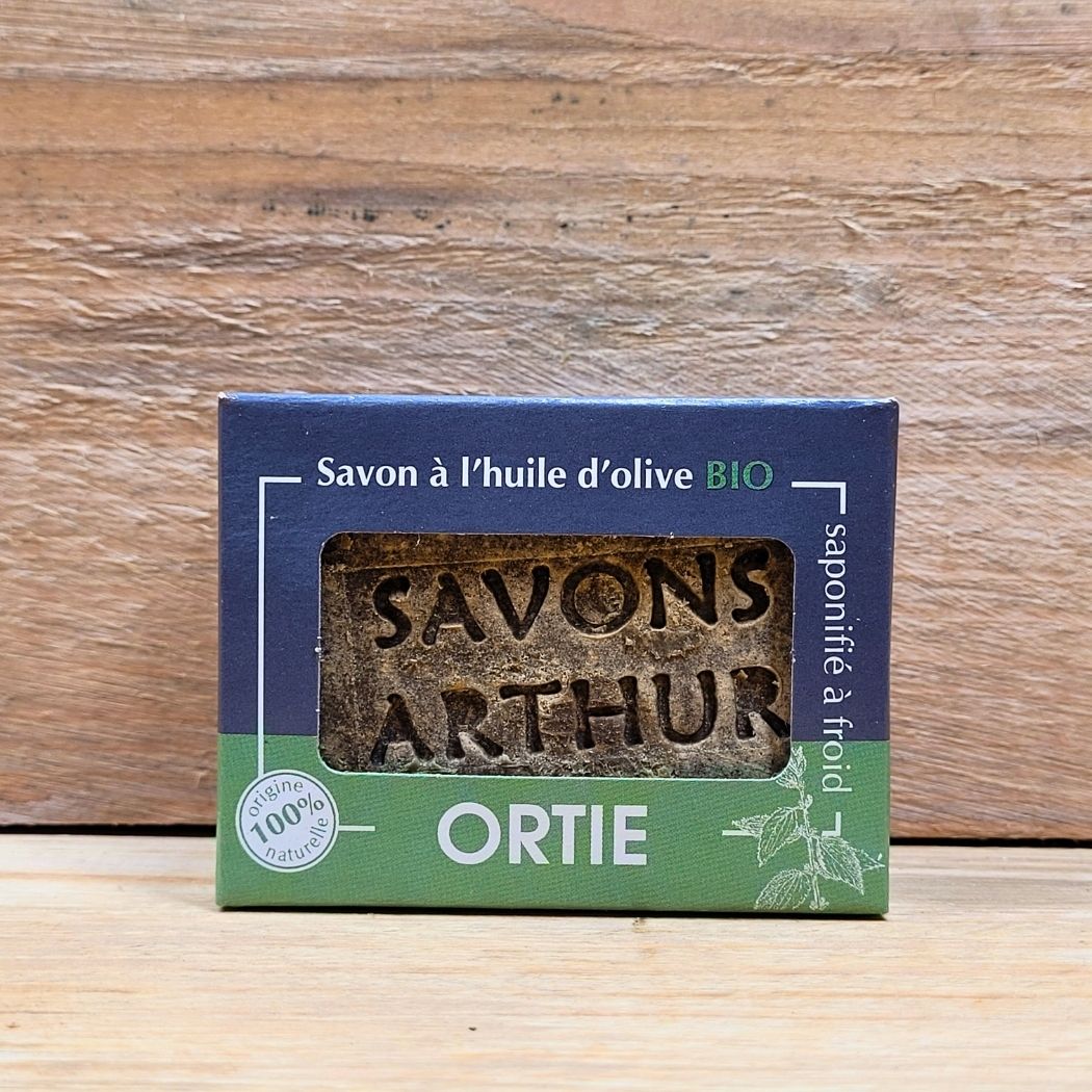Nos savons et shampoings à l'ortie bio