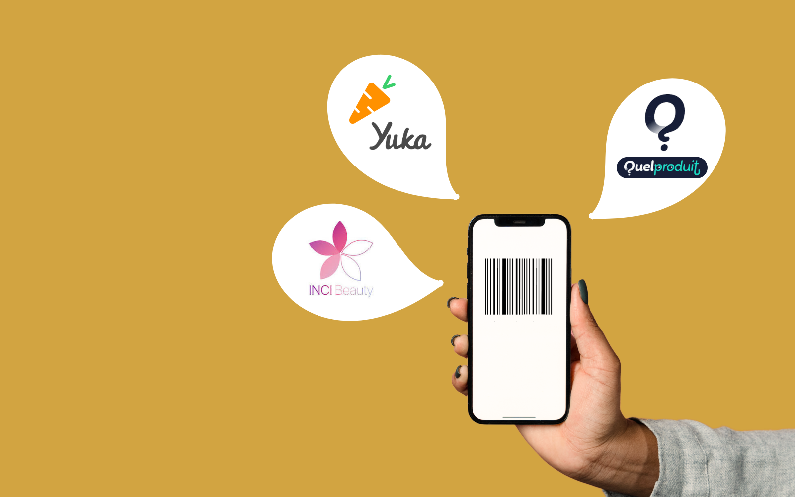 Yuka, Quel Produit, INCI Beauty... quelle appli pour decrypter vos compos ?