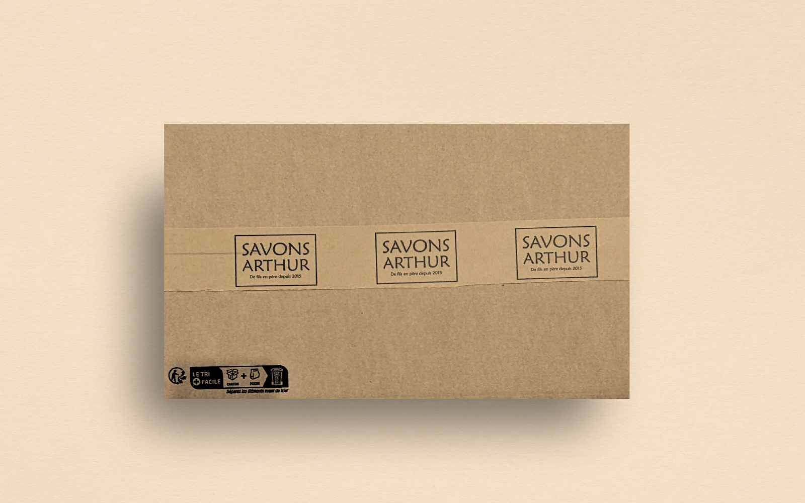 La livraison de vos savons