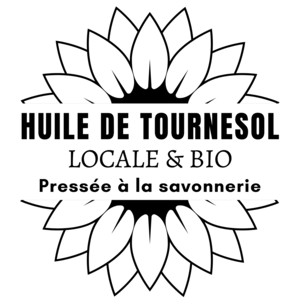 Logo huile de tournesol bio