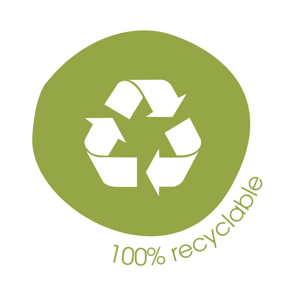 Accessoire recyclables à 100%