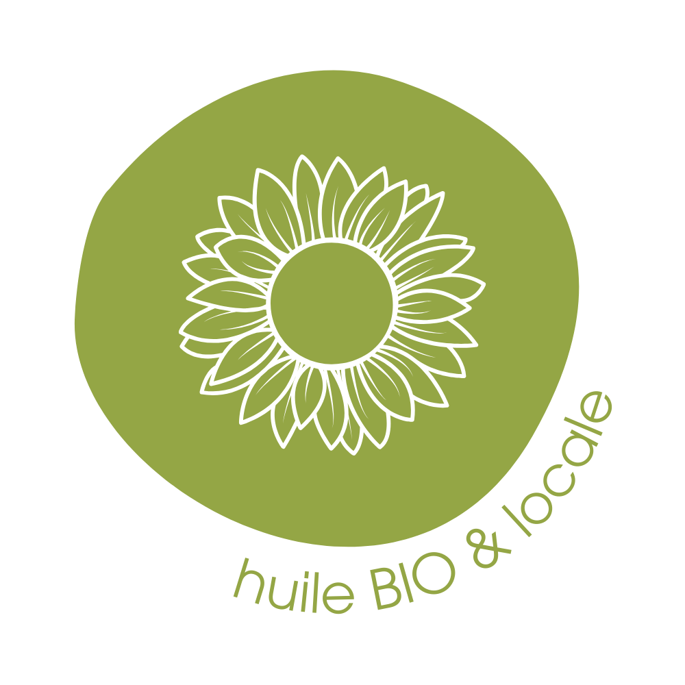 Huile de tournesol BIO pressée à la savonnerie avec des graines locales