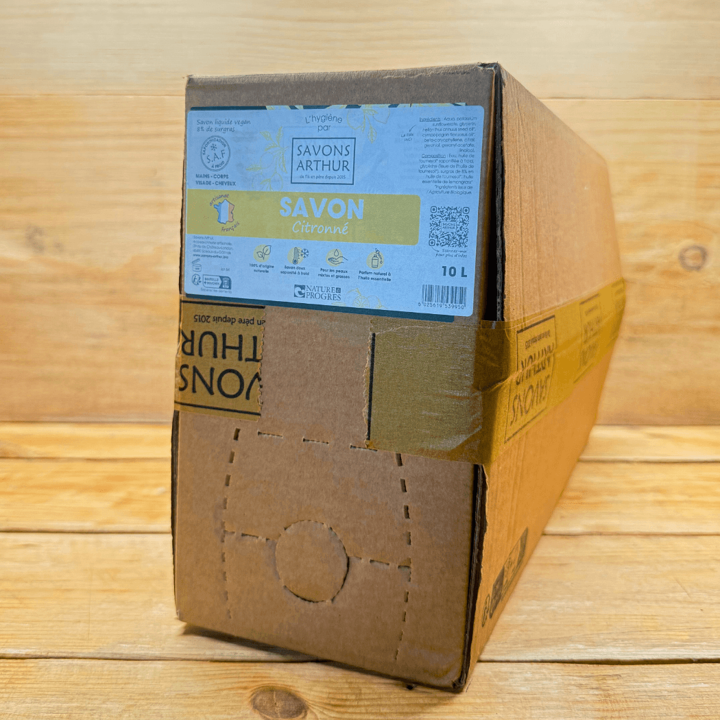Savon citron vrac. Achat de savon en gros