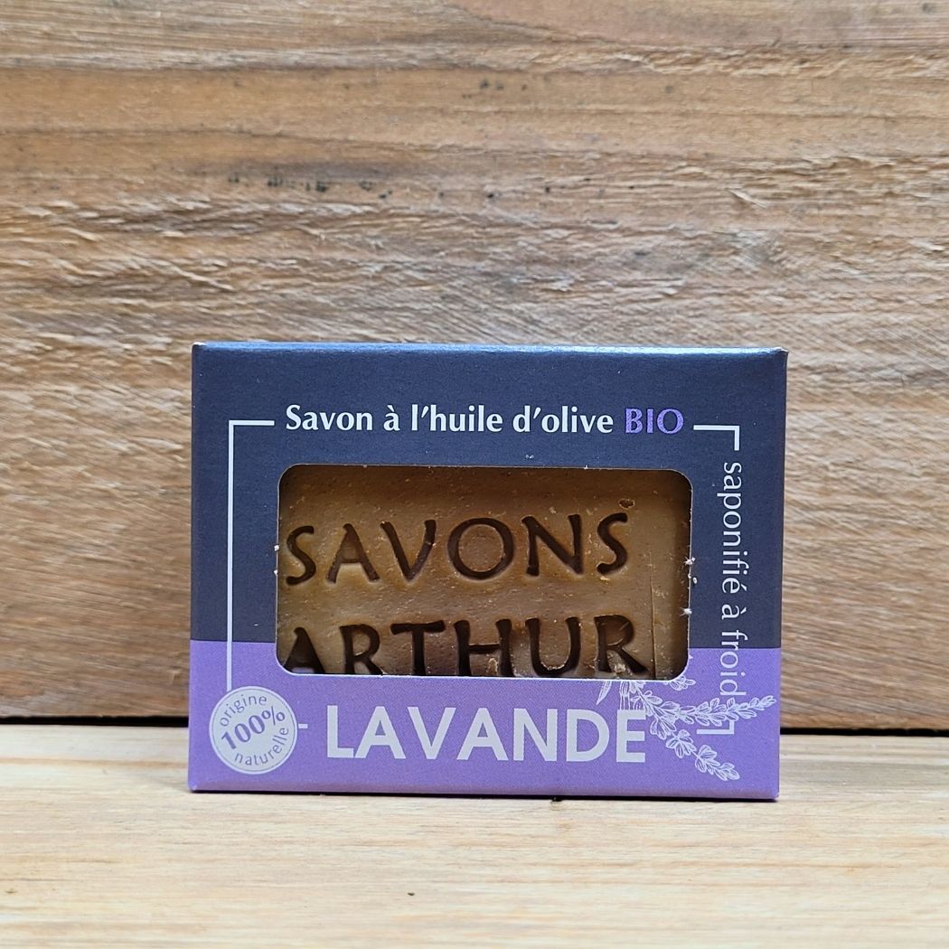 savons et shampoing Savons Arthur à la lavande bio